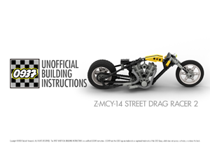 0937 UNOFFICIAL BUILDING INSTRUCTIONS, Z-MCY-14 STREET DRAG RACER 2